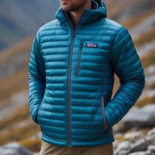 insulated - Patagonia Nano Puff Jacket in a rugged outdoor setting, demonstrating its water-resistant features and packabilit